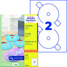 AVERY ZWECKFORM CD/DVD Etikett L7676-25 matt, 50St/Pck