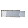 LEITZ Sichtfenster 60040001 53x19mm PVC tr, 50St/Pck