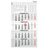 PRO/OFFICE 4-Monatskalender Wand 2027 300x600mm Recycl. Blauer Engel