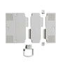 NOVUS Erweiterungsplatten 795+0902+000 lichtgrau, 2St/Pck