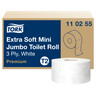 TORK Toilettenpapier Mini Jumbo T2 110255 3lagig weiß, 12Rll/Pck