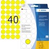 HERMA Markierungspunkt 2251 19mm Papier gelb, 1.280St/Pck