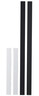 ALCO Wandleisten 691-11 schwarz für Magnete 100x5cm lackiert selbstkleb