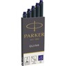 PARKER Tintenpatrone Quink Z44 S0116240 blau, 5St/Pck