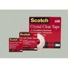 SCOTCH Klebefilm 12mm:66m kristallklar 11266 Crystal Clear 600, 2Rll/Pck