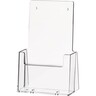 HELIT Prospekthalter H2351002 1/3 DIN A4 1Fach PS glasklar