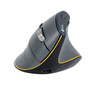 BAKKERELKHUIZEN Ergo Maus FastForward kabellos optisch Bluetooth/2,4GHz USB-C d´grau