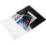 LEITZ Eckspanner WOW 45990095 A4 PP 3Klappen, schwarz