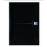 OXFORD Buch A4/96Bl. kariert, gebunden, Office smart black