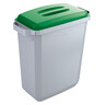 DURABLE Abfalleimer DURABIN VEH2012028 60Ltr grau +Deckel grün