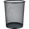 ALCO Abfalleimer 2924-11 Metall rund 29,5x35cm schwarz