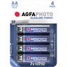 AGFAPHOTO Batterie Alkaline Mignon AA, LR06, 1.5V, 4St/Pck
