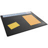 DURABLE Schreibunterlage 65x50cm schwarz PP Vollsichtfolie reflexfrei