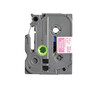 BROTHER P-touch Schriftbandkassette TZe-MQP35 12mmx5m ws auf pink
