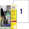 AVERY ZWECKFORM Folienetiketten L7917-40 210x297mm, 40St/Pck