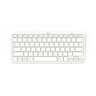 HAMA Bluetooth Mini-Tastatur Travel-400, kabellos, weiß