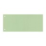 PRO/OFFICE Trennstreifen 240x105mm gelocht grün, 100St/Pck