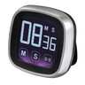 XAVAX Küchentimer Touch, digital, silber/schwarz