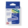 BROTHER P-touch Schriftbandkassette TZ521 9mm:8m laminiert schwarz auf blau