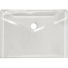 VELOFLEX Dokumententasche Crystal 4560100 DIN A6 transparent