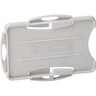 DURABLE Kartenhalter ECO 2Karten h´grau Kunststoff RC, 10St/Pck