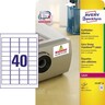 AVERY ZWECKFORM Kraftkleber Etiketten 45,7x25,4mm, 800St/Pck