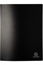 EXACOMPTA Sichtbuch DIN A4 Rückenbreite 3mm schwarz 8521E