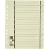 ELBA Trennblatt A4 mit Perforation Kraftkarton chamois, 100St/Pck