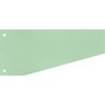 Trapez- Trennstreifen gel. 240x105/60mm grün, 100St/Pck