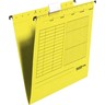 FALKEN Hängemappe 11287786 seitlich offen gelb, 5St/Pck