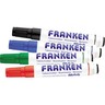 FRANKEN Kombimarker sortiert mit Wischer Z1703, 4St/Pck