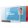 DURABLE Kartenhalter PUSHBOX DUO 2Karten glasklar Kunst, 10St/Pck