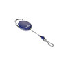 DURABLE Ausweishalter 832707 Jojo mit Karabinerhaken blau