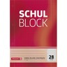 BRUNNEN Schulblock A4 lin.28 50 Blatt kariert