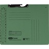 ELBA Pendelhefter 100570020 DIN A4 Dehntasche 320g Karton grün