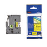 BROTHER P-touch Schriftbandkassette TZE631 12mm:8m laminiert sw auf ge