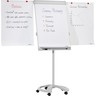 FRANKEN Flipchart Mobile Deluxe FC81 67x95cm Rundfuß hellgrau