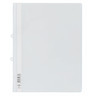DURABLE Einhängehefter 258002 DIN A4 kaufm. Heftung Hartfolie weiß