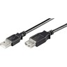 GOOBAY USB Verlängerungskabel 68903 USB 2.0 1,8m A-Stecker/A- Buchse sw