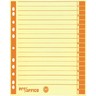 PRO/OFFICE Trennblatt A4 RC chamois/orange, 100St/Pck
