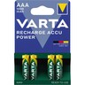 VARTA Batterie Akku Ready2Use NiMH AAA HR03, 1.2V/1000mAh, 4St/Pck