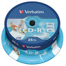 VERBATIM CD-R 43439 52x 700MB 80Minuten Spindel, 25St/Pck