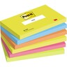 POST-IT Haftnotiz Active Collection 655TFEN sort. 127x76mm, 6St/Pck