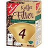 Filtertüten Kaffeefilter Größe 1x4, 100St/Pck