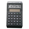 REBELL Taschenrechner ECO 10 802358 8-stellig Solarbetrieb schwarz