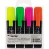 PRO/OFFICE Textmarker sort. grün/orange/gelb/pink, 4St/Pck