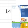 HERMA Etiketten PREMIUM 4475 105x41mm weiß, 1.400St/Pck
