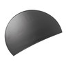 LÄUFER Schreibunterlage Durella Rondo 49776 schwarz 68,0x43,5cm