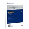 SOENNECKEN Briefblock 2313 DIN A5 70g rautiert weiß, 50Bl