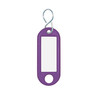 WEDO Schlüsselanhänger mit S-Haken violett, 100St/Pck